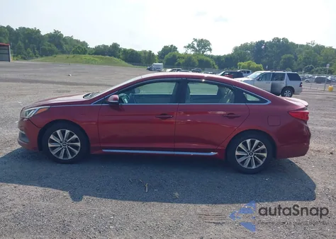 2016 Hyundai Sonata Sport from USA, damaged, VIN 5NPE34AF2GH281853
